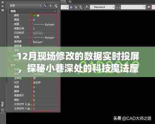 探秘科技魔法屋,现场修改数据实时投屏的神秘体验之旅