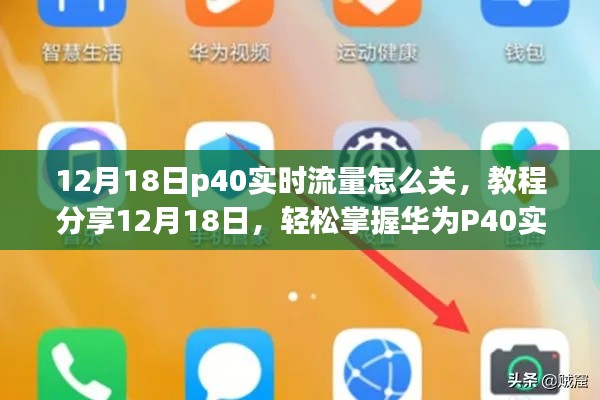 华为P40实时流量关闭教程,12月18日版教程分享,轻松掌握关闭秘籍!