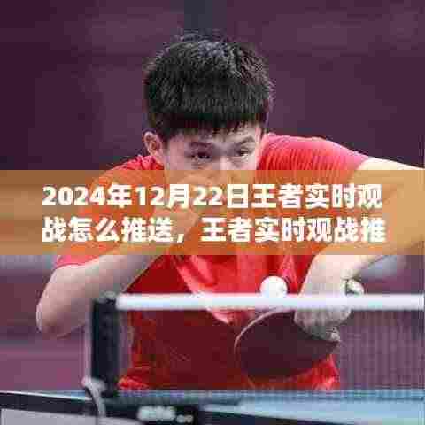 王者实时观战推送全攻略,2024年12月22日操作指南及实时观战推送方法
