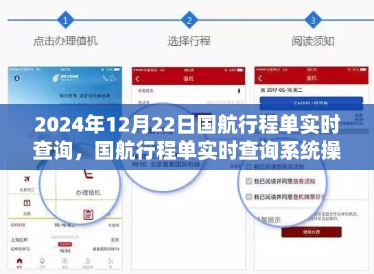 国航行程单实时查询系统操作指南，初学者与进阶用户适用，2024年国航行程单实时查询指南