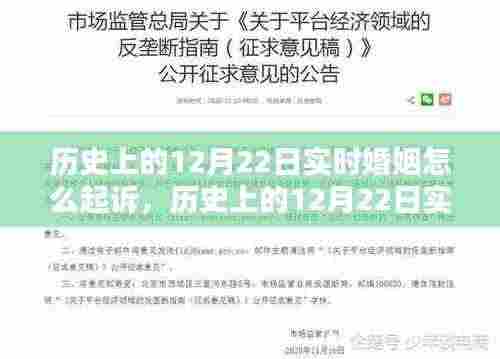 小红书教你实时起诉婚姻纠纷,历史12月22日的法律途径解析