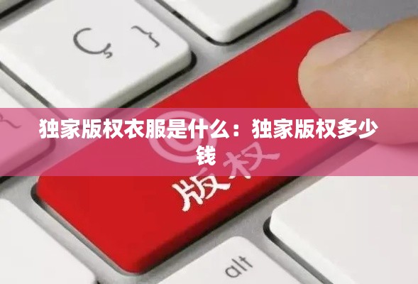 独家版权衣服是什么:独家版权多少钱