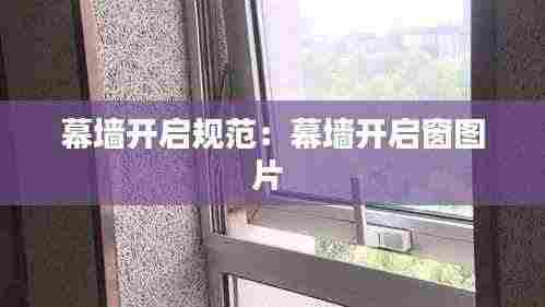 幕墙开启规范：幕墙开启窗图片 