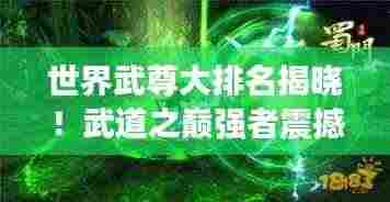 世界武尊大排名揭晓!武道之巅强者震撼风采视频!