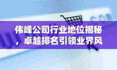 伟峰公司行业地位揭秘,卓越排名引领业界风向标