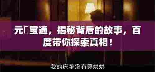 元祐宝通，揭秘背后的故事，百度带你探索真相！