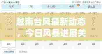 越南台风最新动态，今日风暴进展关注