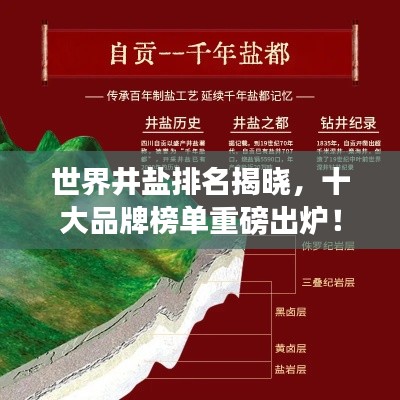 世界井盐排名揭晓，十大品牌榜单重磅出炉！