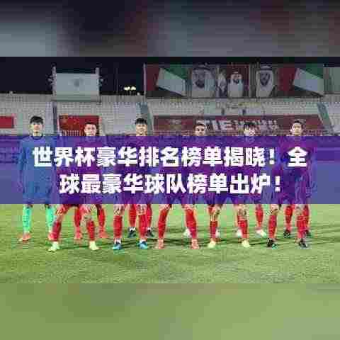 世界杯豪华排名榜单揭晓!全球最豪华球队榜单出炉!