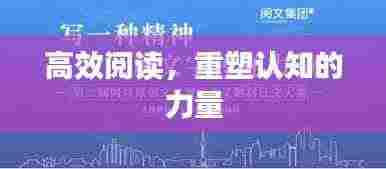 高效阅读,重塑认知的力量